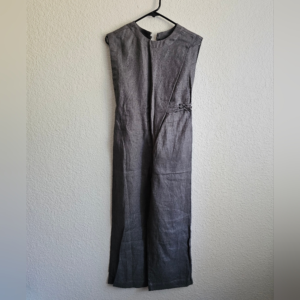 New Zara 100%Linen  girls jumpsuit